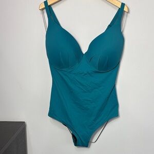 NWOT Teal One-Piece Swimsuit